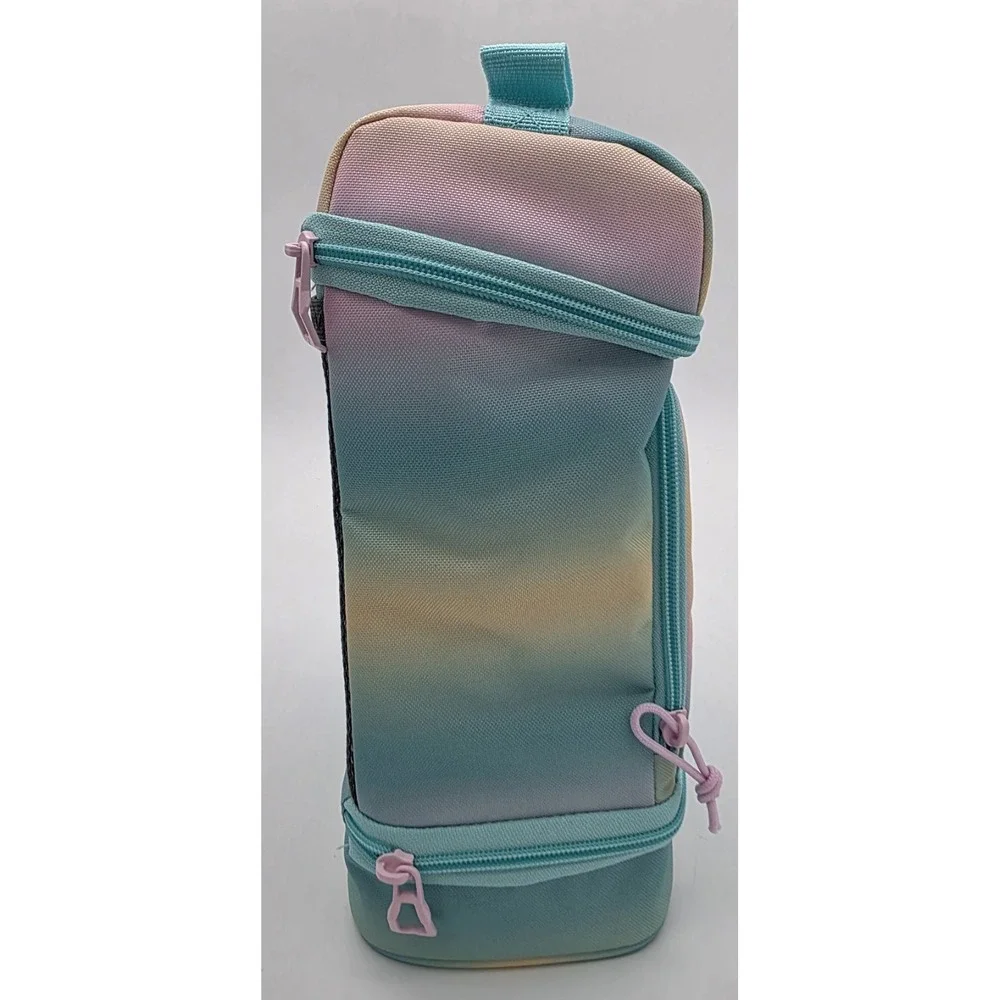 Adidas Excelerator Insulated Lunch Bag In Flash Aqua‎ w/ Extra Pocket New #0161